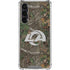 NFL Los Angeles Rams Realtree Xtra Green Camo Galaxy S24 FE Clear Case